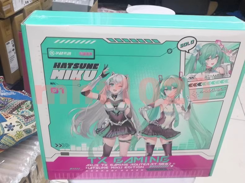 New Asus TX GAMING ROUTER RT-BE57 Hatsune Miku EDITION | eBay