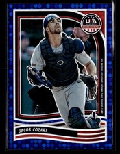 2024 Panini Stars & Stripes USA Baseball #191 Jacob Cozart Blue #/149 card