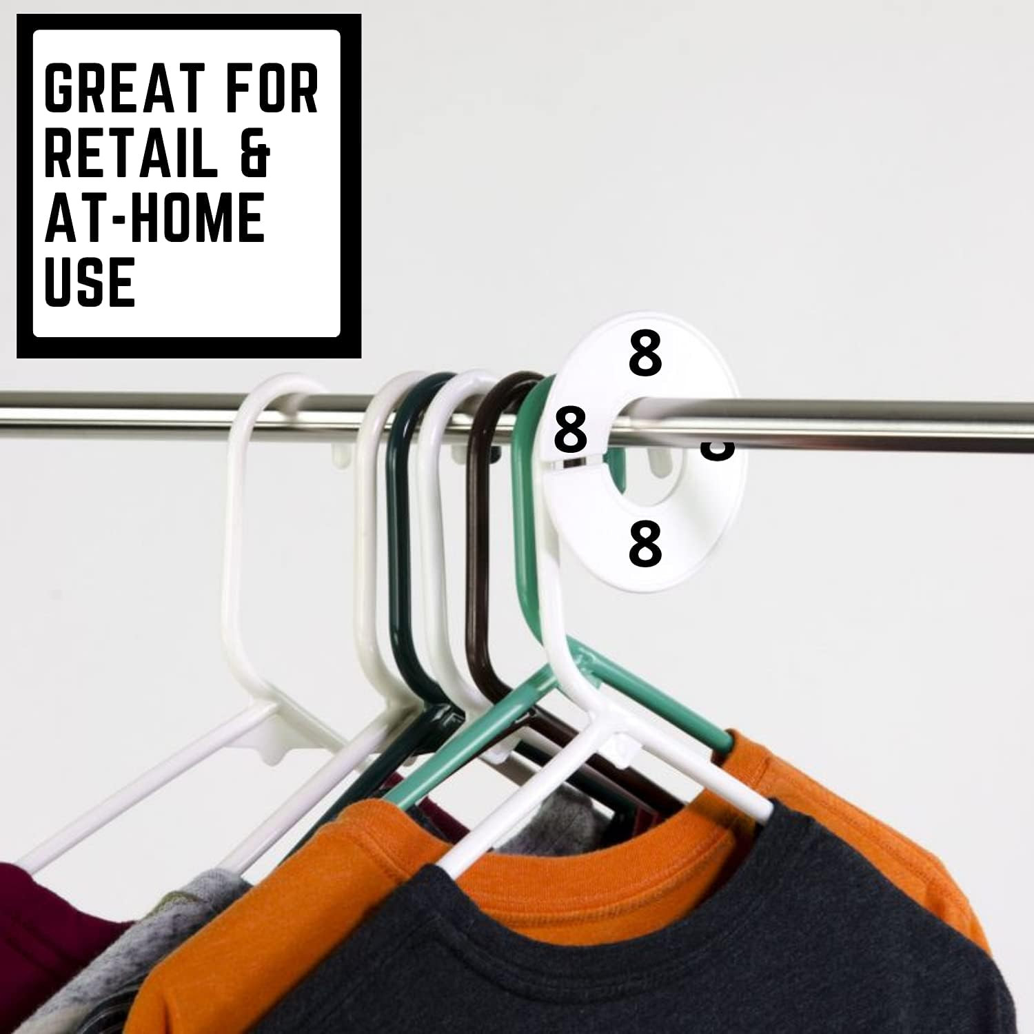 Discount Sizing- Women'S Clothing round Rack Number Size Dividers | 3 of Each Si - Image 2