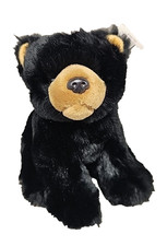 Unipak Designs Teddy Bear Plush Stuffed Animal Toy Black 7  2011
