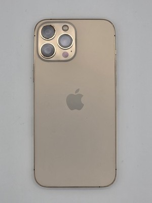 Apple iPhone 13 Pro Max Genuine OEM Gold Back Housing Replacement Grade AB