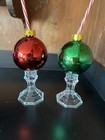 Ornament Sippers Redneck Hillbilly Drinking Glasses Lot of 2 Holiday Cheer — photo 4
