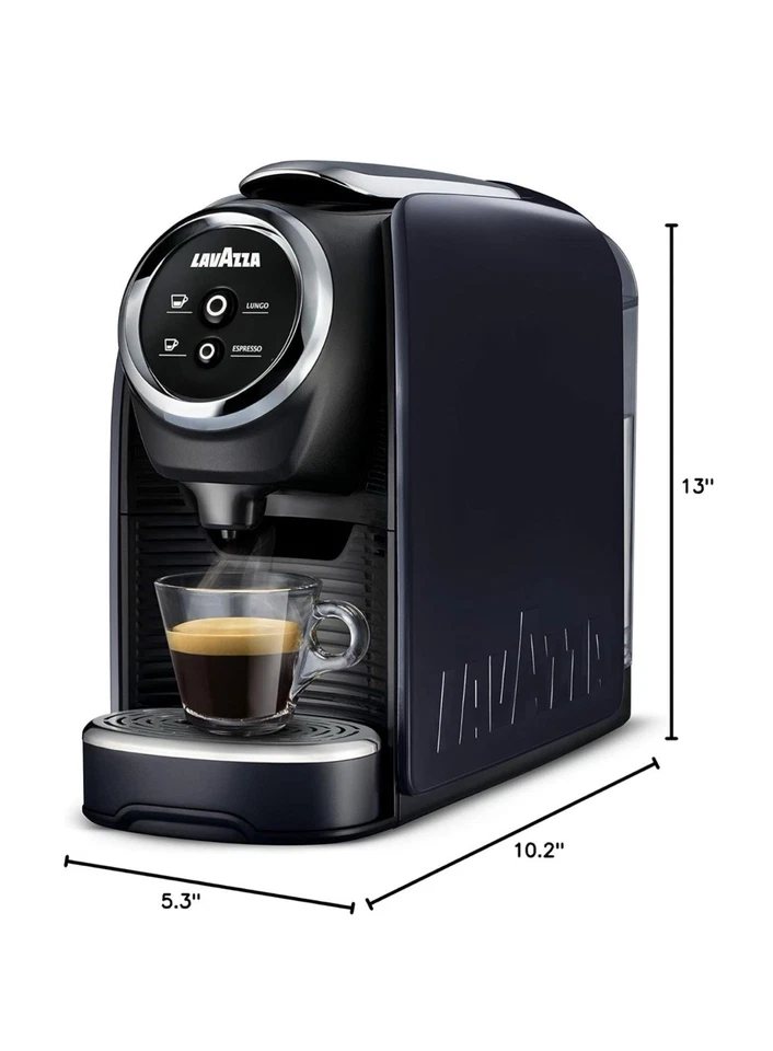 Mini máquina de café espresso Lavazza AZUL elegante de un solo servicio LB 300 (LEER ⬇️) Foto 4 de 4