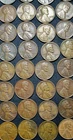 40 Lincoln Wheat Cent Lot, Pretty Natural Colors, 5 = 1943 Steelies, U.S. Coins
