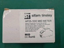 Sifam Tinsley AP25-1DO MID Energy Meter. Single Phase Multi-Function.
