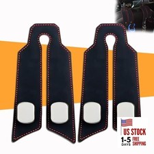 Multifunctional Car Hooks for Headrest, 2PCS Purse Hook for Car Black 2PACK