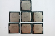 LOT OF 7 Assorted Intel Core i3 10th 6th 9th 7th and 8th GEN Processors CPU