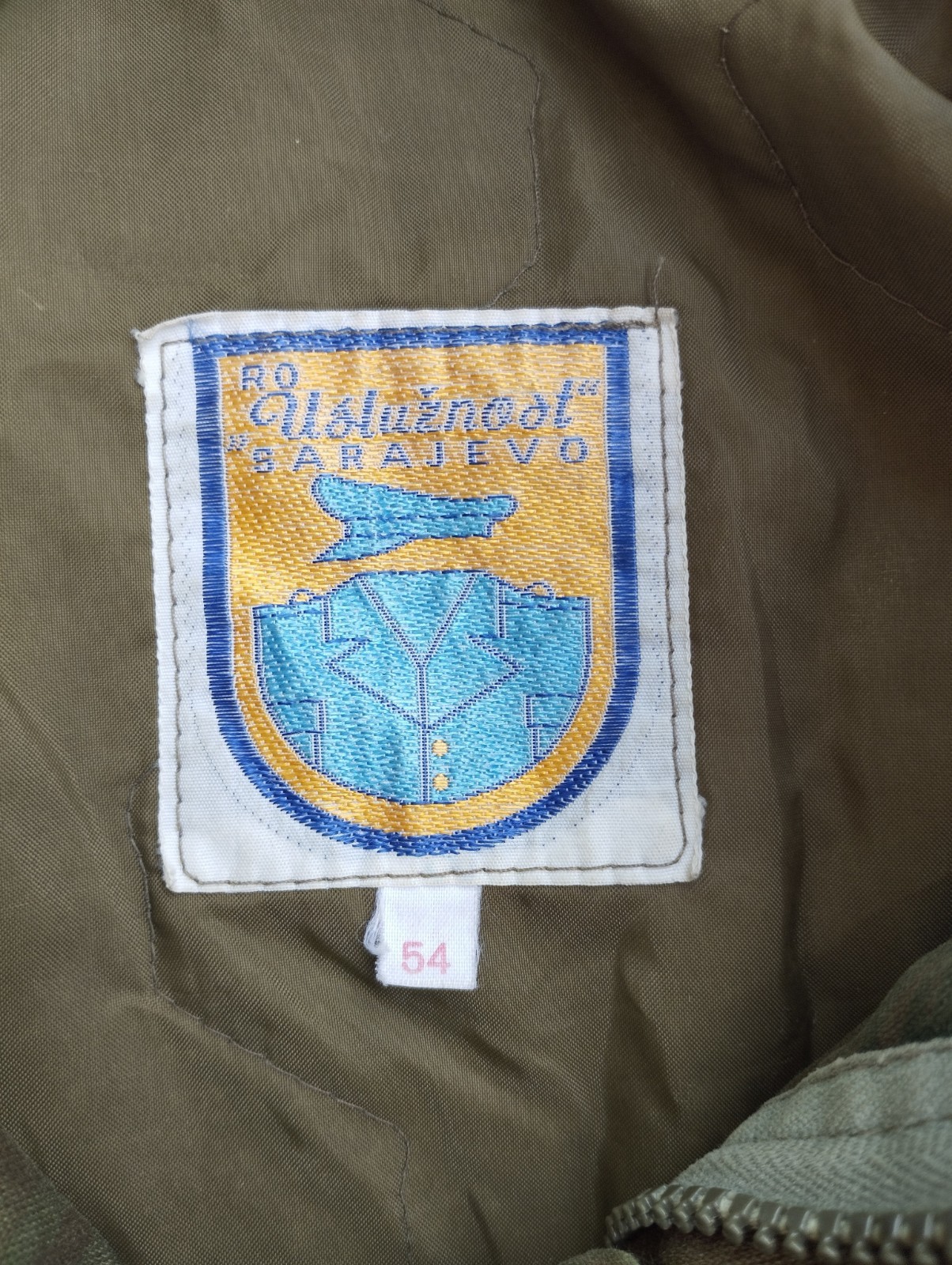 BOSNIAN ARMY ARBiH TIGERSTRIPE LIZARD CAMOUFLAGE JACKET YUGOSLAV WAR PATCH XL