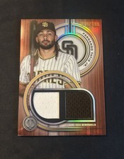 2025 Topps Tribute Fernando Tatis Jr. #DR-FTJ Single-Player Dual Relics /199