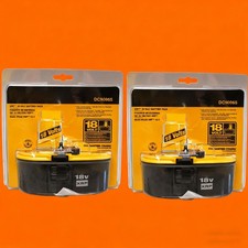 2x replacement 18 Volt for Dewalt 18V Battery DC9096-2 DC9098 DC9099 DW9095 NEW