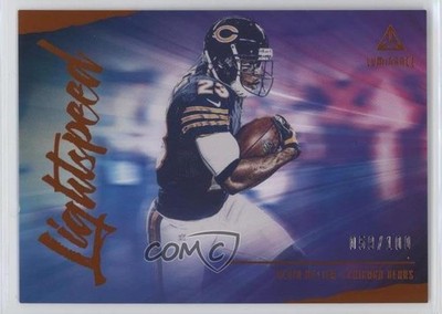 2020 Panini Luminance Lightspeed Orange 59/100 Devin Hester #LS15 HOF i5f