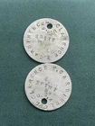 Antique Early WW1 Military Dog Tags Unresearched 26th Infantry Yankee Division