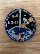 Authentic SpaceX Employee Only NG-23 Mission Patch