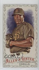 2016 Topps Allen & Ginter Mini Black Border Santiago Casilla #315 0b0
