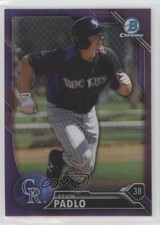 2016 Bowman Chrome Prospects Refractor 60/499 Kevin Padlo #BCP23 yf0