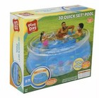 New Play Day 3D Transparent Quick Pool Set