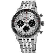 New Breitling Navitimer B01 Chronograph 43 Automatic Men's Watch AB0138241G1A1
