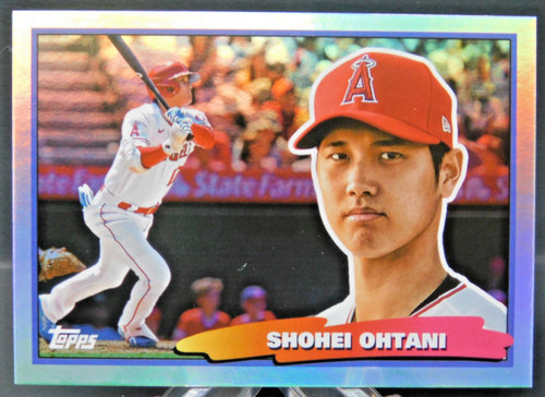 2022 Topps Archives Shohei Ohtani 1988 Topps Big Foil #88BF-2