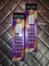 John Frieda Frizz Ease Serum Extra Strength 1.69 oz Argan  Coconut Oil Lot Of 2