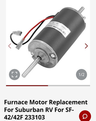 #ad #ad Furnace Motor Replacement for Suburban RV For SF 42 42F 233103 $90.00
