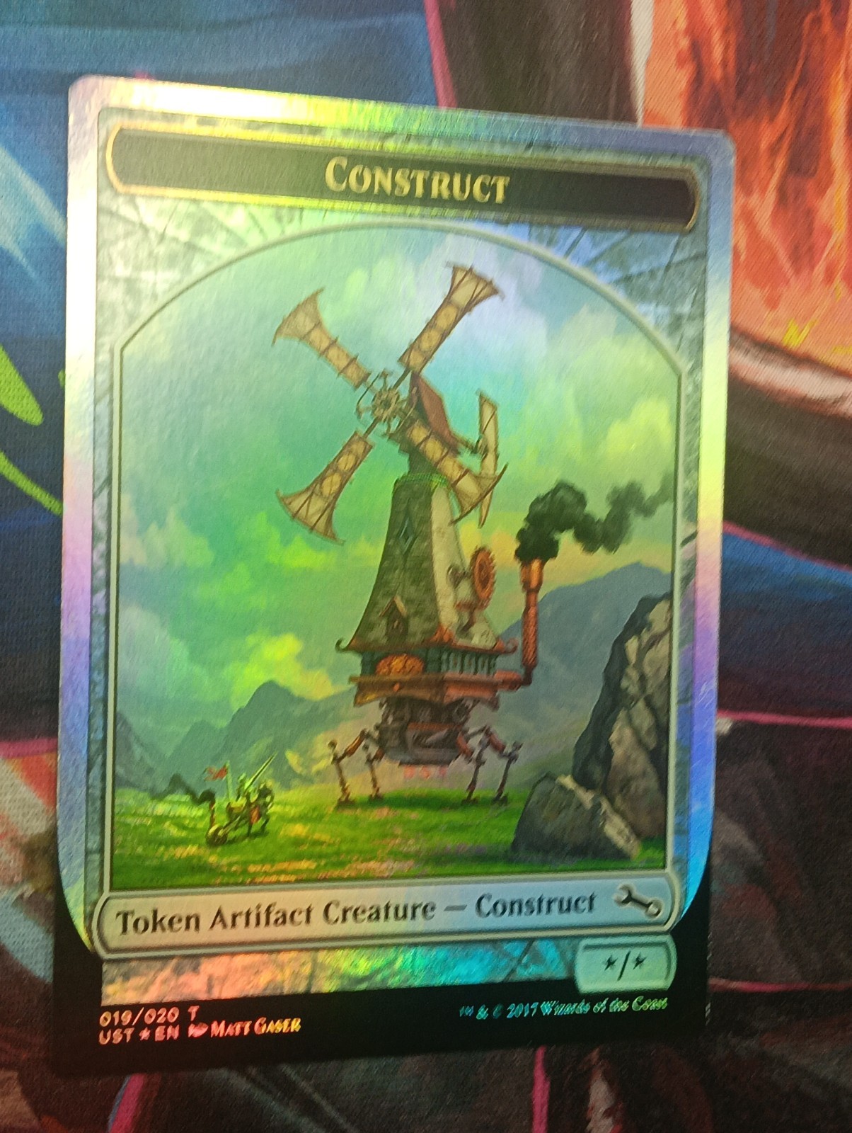 Construct Token Unstable Foil 19/20