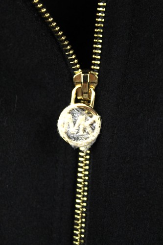 MICHAEL KORS Damen Wickelmantel schwarz Wollmischung asymmetrisch M124518T74 Gr.XXL Neu mit Etikett - Bild 2 von 9