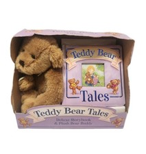 Teddy Bear Tales Deluxe Storybook  Plush Teddy Bear Buddy Vintage 2001 Set