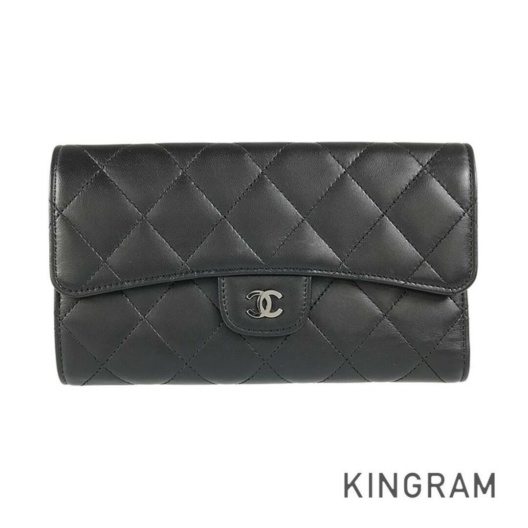 Chanel Matelasse Tri-Fold Leather Wallet in Classic Quilted Design  