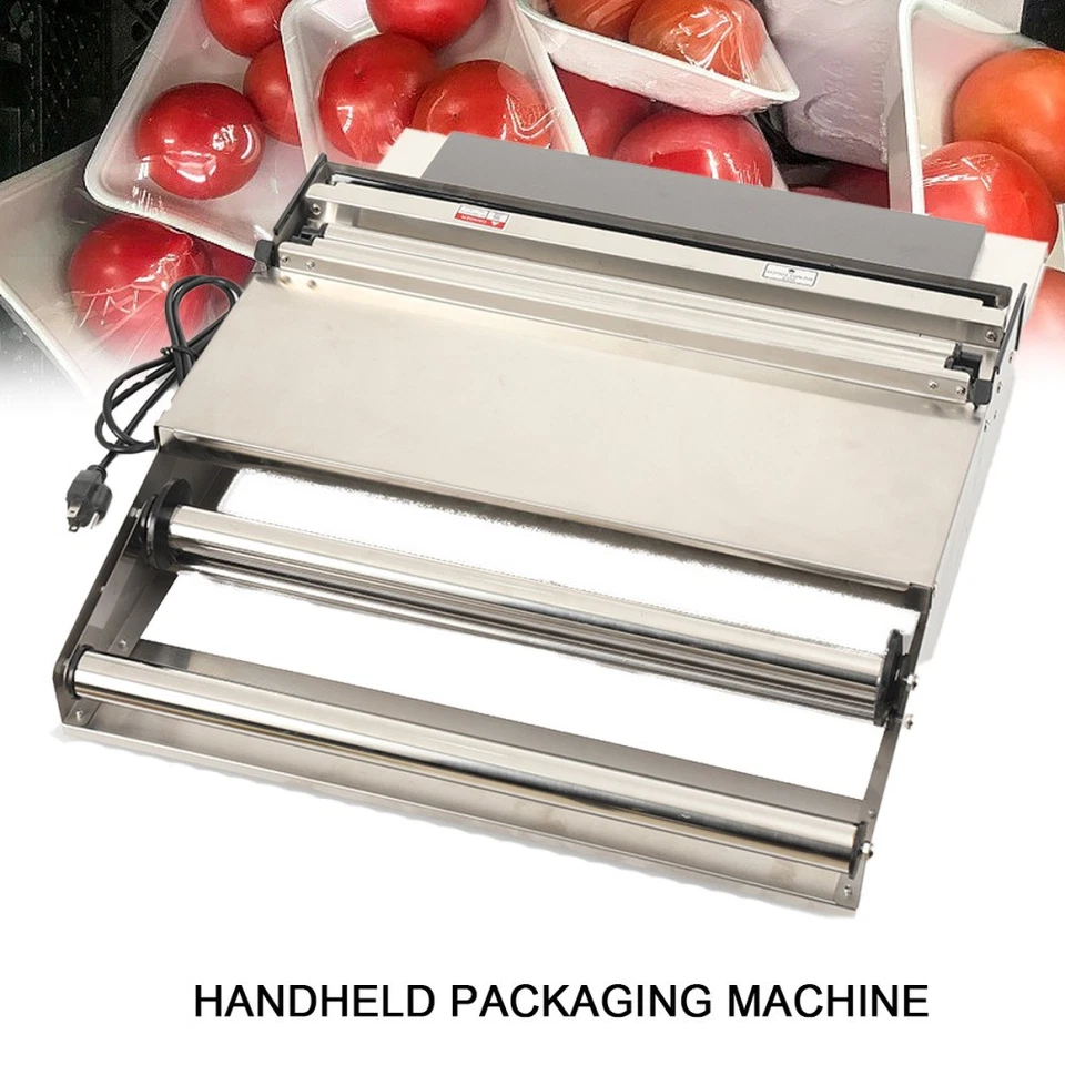 HAND WRAPPING MACHINE, WIDTH FILM WRAPPER, WRAPPING MACHINE FOR FOOD PACKAGING - Image 2 of 4