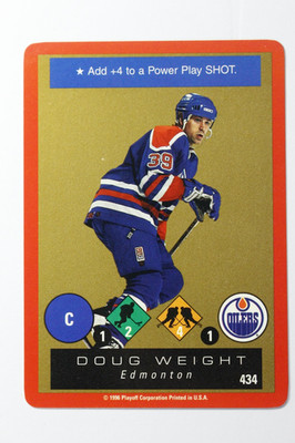 1996-97 Playoff One on One Challenge Ultra Rare Gold Doug Weight #434
