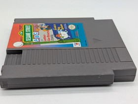 Sesame Street ABC Letter-Go-Round Nintendo NES Tested Working