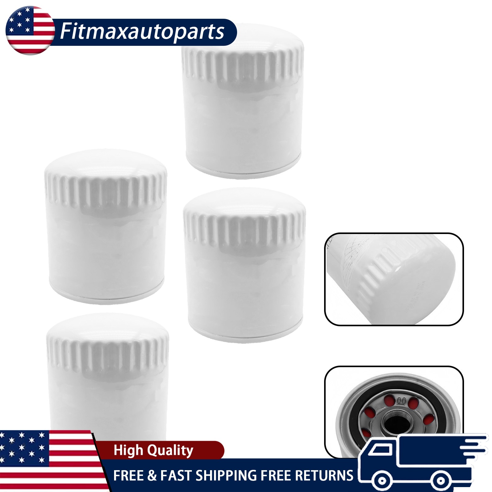Aston Martin DB9 2005-2016 Oil filters 4 pcs