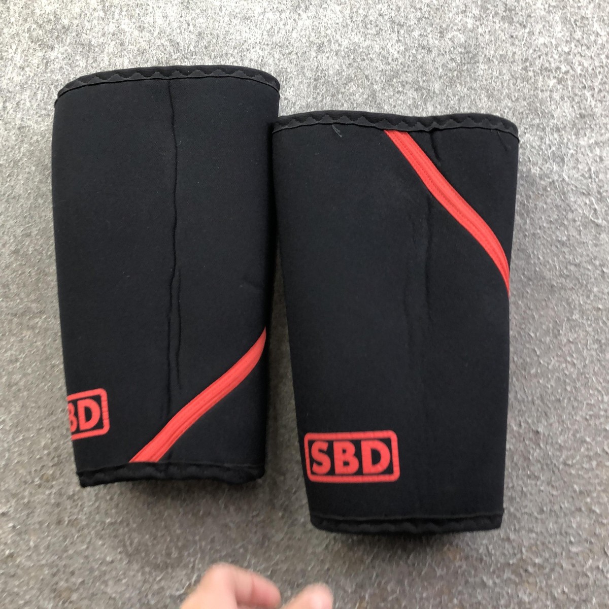 SBD Knee Sleeves XX-Large Black Neoprene Nylon Compression