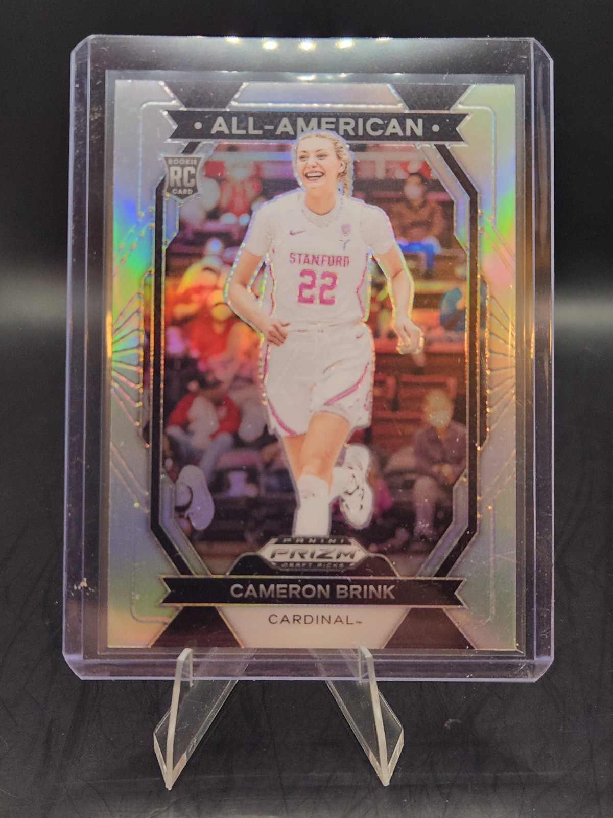 2024 Panini Prizm Draft Picks - All-American Cameron Brink #10 Silver Prizm (RC)