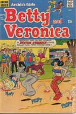 Archie's Girls Betty and Veronica #153 VG 4.0 1968 Stock Image Low Grade