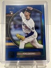 2025 Topps Museum Collection - Roki Sasaki-Blue Topaz Parallel, #20/25