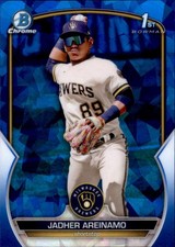 Jadher Areinamo 1st Bowman #BCP-206 Milwaukee Brewers