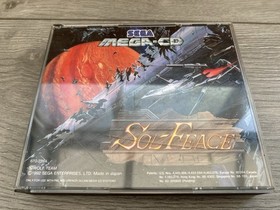 Sega Mega CD Sol Feace and Cobra Command Double Pack With Manuals
