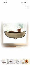 K H Cat Window Perch Bed EZ Mount Kitty Face  Sturdy Suction Cup Hammock Seat