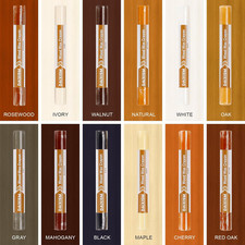 12 Colors Wood Filler Sticks,Wood Repair Wax Crayons Furniture Touch Up Kit,R...