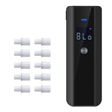 Fast Response LCD Breath Alcohol Tester Breathalyzer Analyzer Police Detector