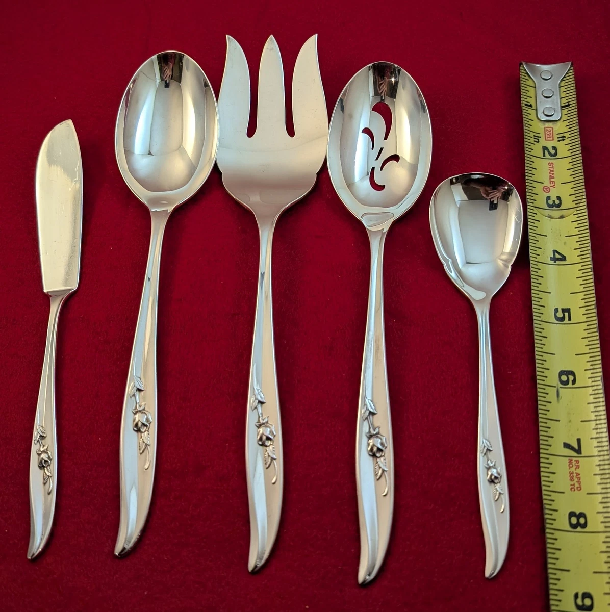 1847 Rogers Bros Rose Silver Antiques for sale | eBay