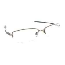 Oakley Sculpt 6.0 Toast Brown Half Rim Eyeglasses Frames 53-18 142 Men Women
