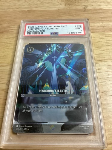 Restoring Atlantis graded PSA 9 for sale on eBay