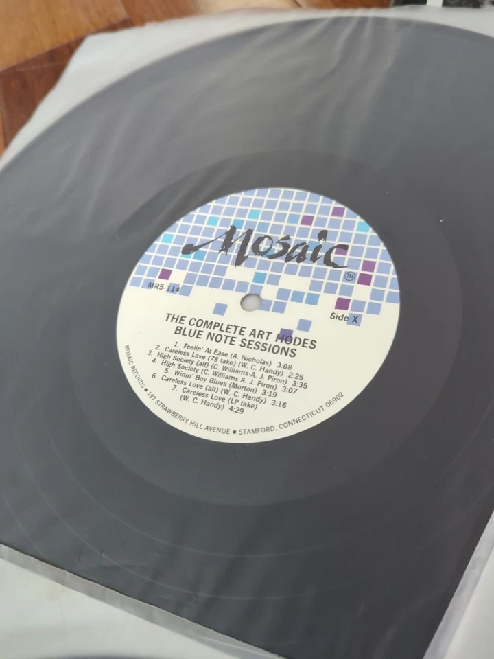 5 LP Record Box Set Vintage Art Hodes Complete Blue Note Sessions Jazz Mosaic - Image 4 of 4