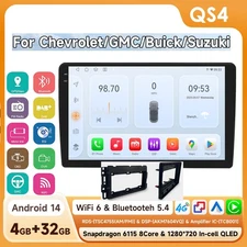 Android 14 For GMC Yukon Buick Chevrolet Tahoe Auto Stereo BT5.4 WIFI 6 GPS DSP