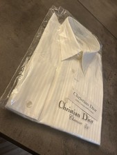 Christian Dior chemise button up white hundred percent cotton shirt brand new wi