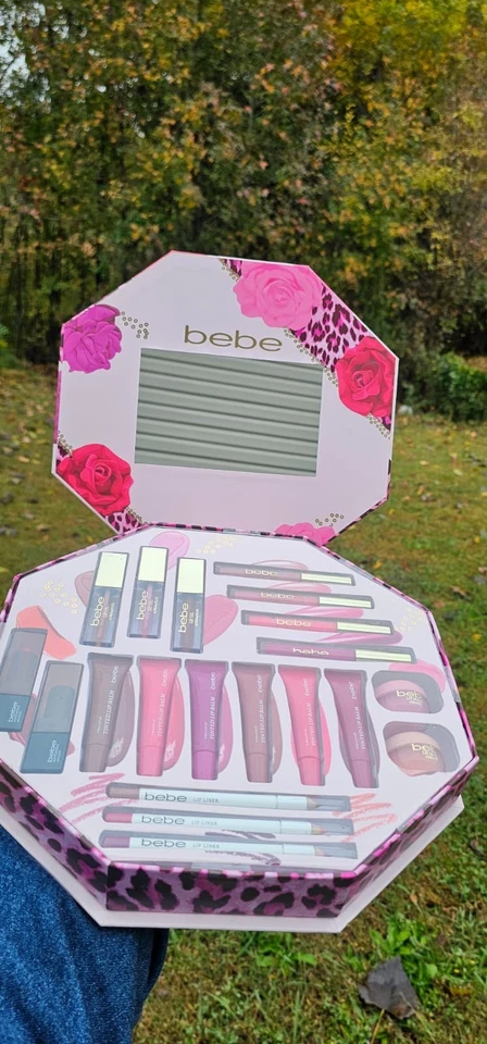 Rare 20 Pc Bebe ultimate lip collection set with mirror - Image 4 of 4