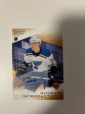 2024-25 UpperDeck Ultimate Auto Zachary Bolduc St Louis Blues Montreal Canadiens