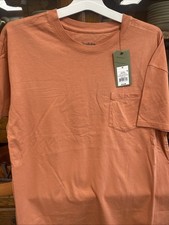 Goodfellow  Co Orange Shirt With Pocket Relax Fit Size Medium
